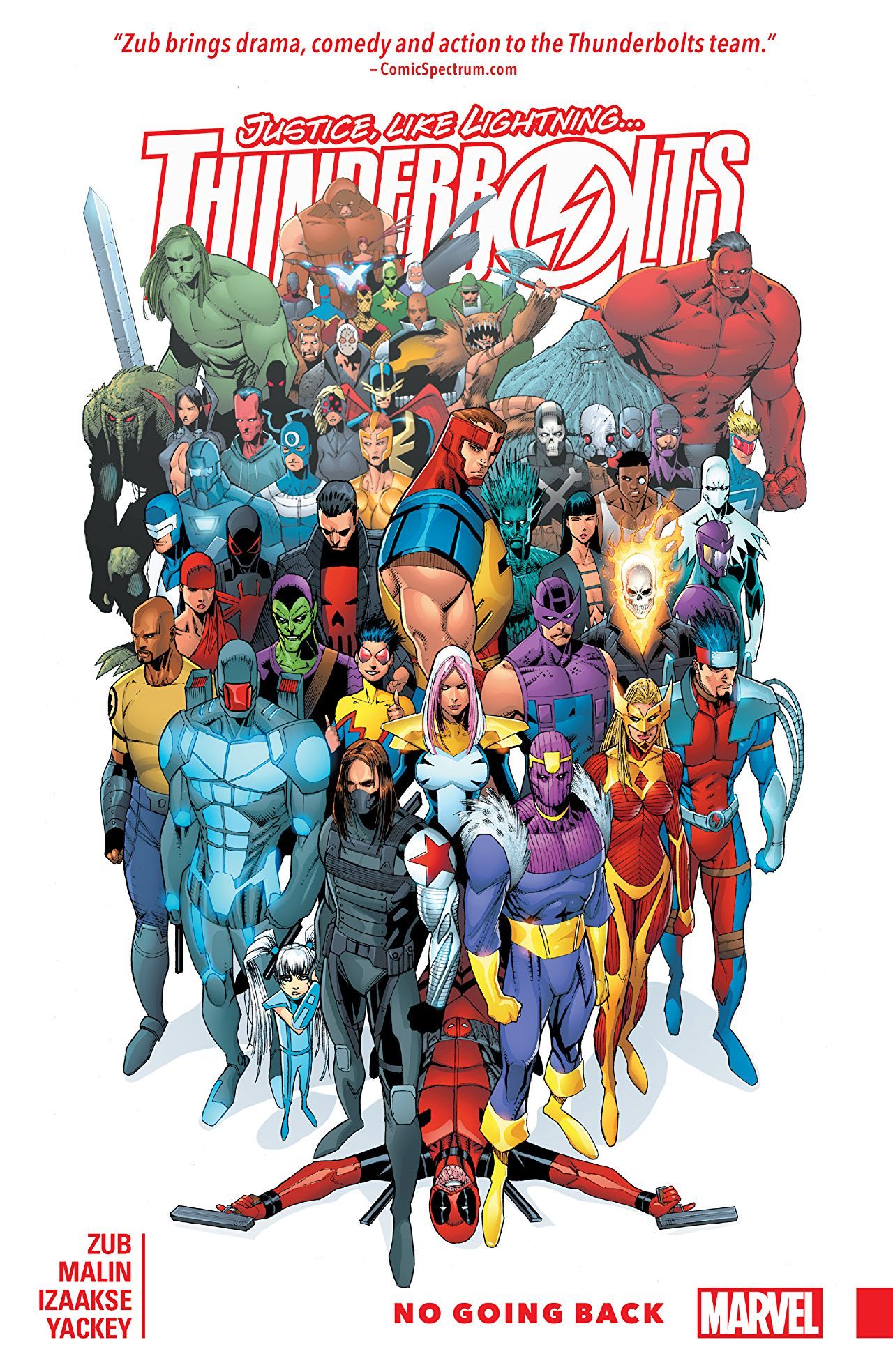 Thunderbolts (2016) book cover 2