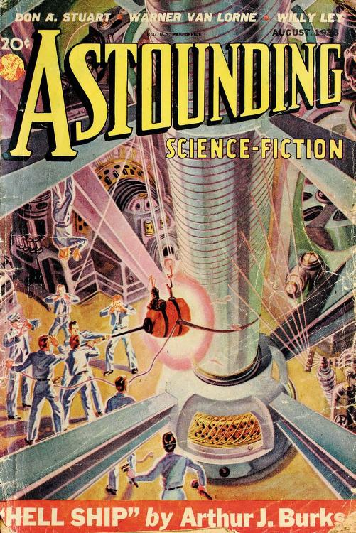Astounding Science-Fiction, August 1938 book cover