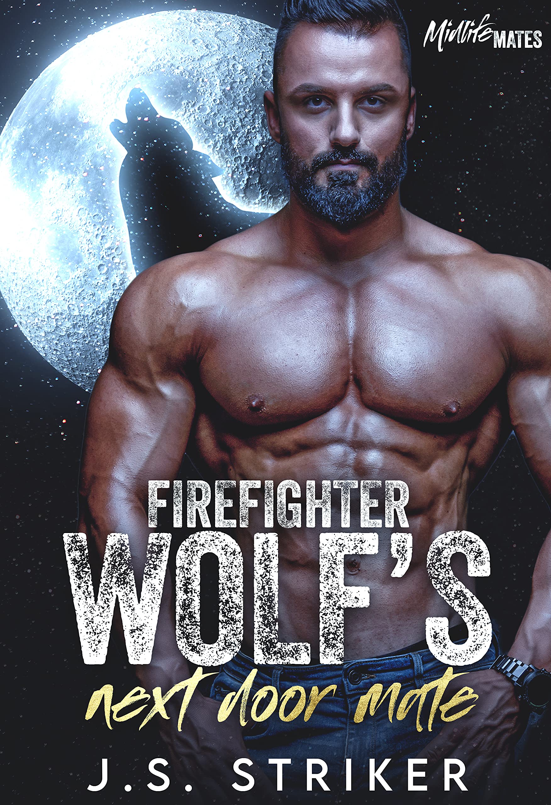 Firefighter Wolf's Next Door Mate book cover