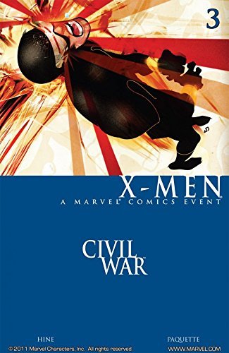 Civil War: X-Men book cover 3