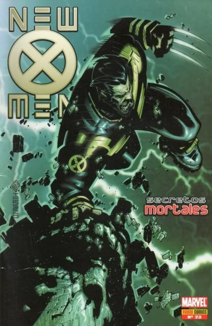 New X-Men de Conosur - Panini book cover 2