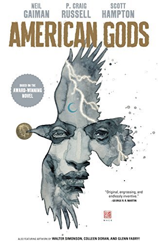 American Gods (Dark Horse Comics) book cover 1
