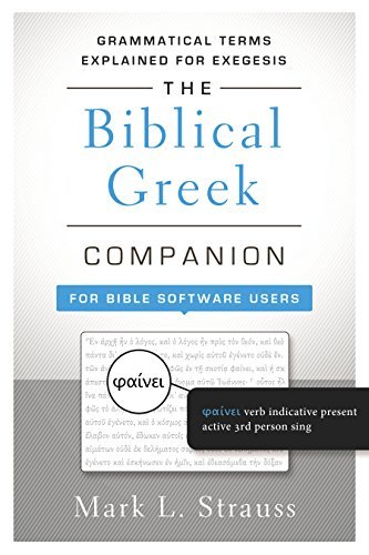 The Biblical Greek Companion for Bible Software Users book cover