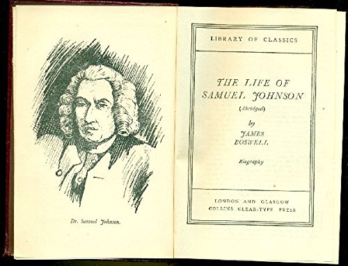 Boswell's Life of Samuel Johnson, LL. D book cover