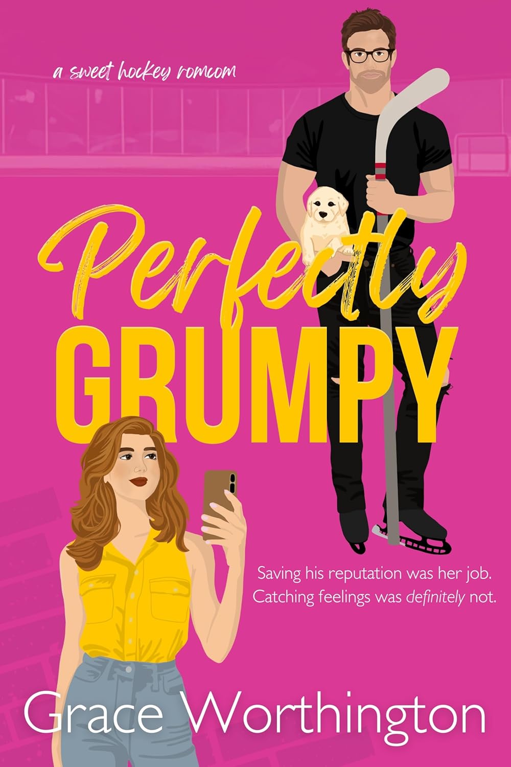 Perfect Crush Hockey Romance book cover 1