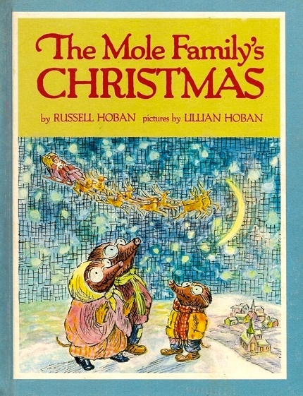 The Mole Family's Christmas book cover