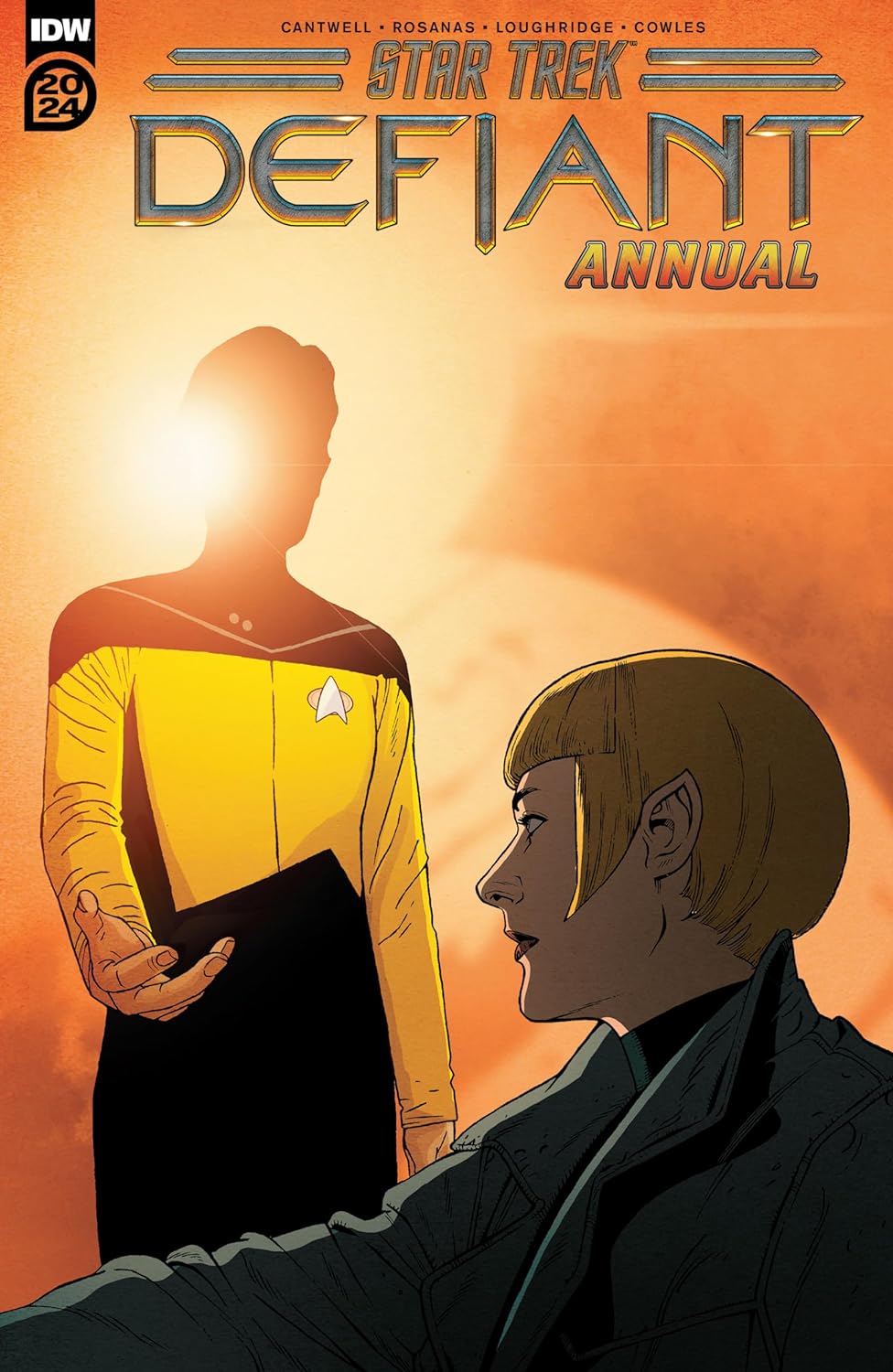 Star Trek Defiant 2024 Annual (Cover A by Ramon Rosanas) Published January 24, 2024 book cover
