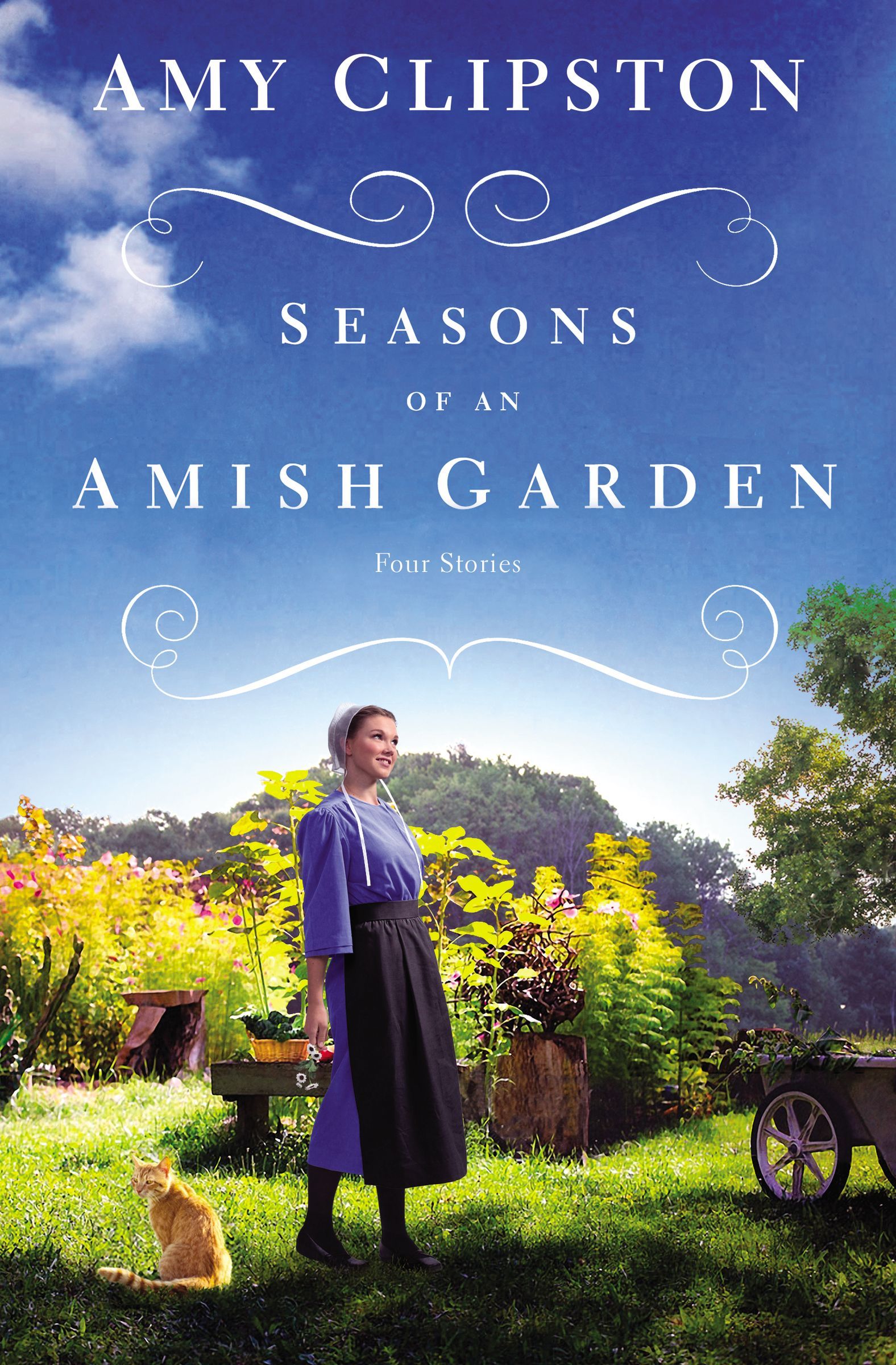 Seasons of an Amish Garden book cover