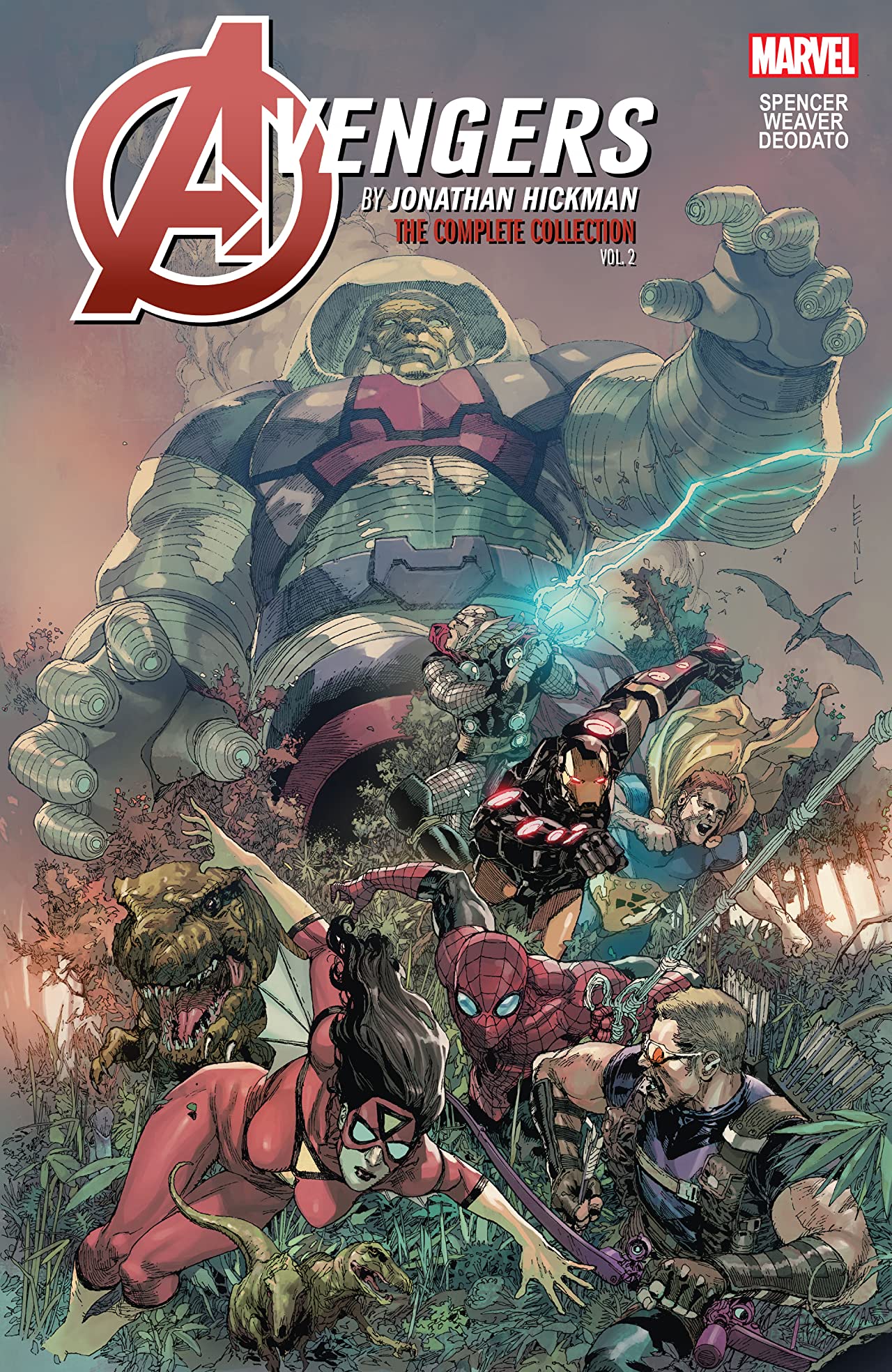 Avengers by Jonathan Hickman: The Complete Collection book cover 2