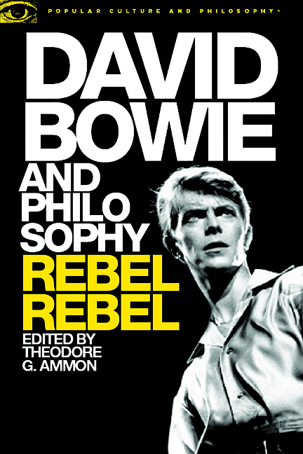 David Bowie and Philosophy book cover