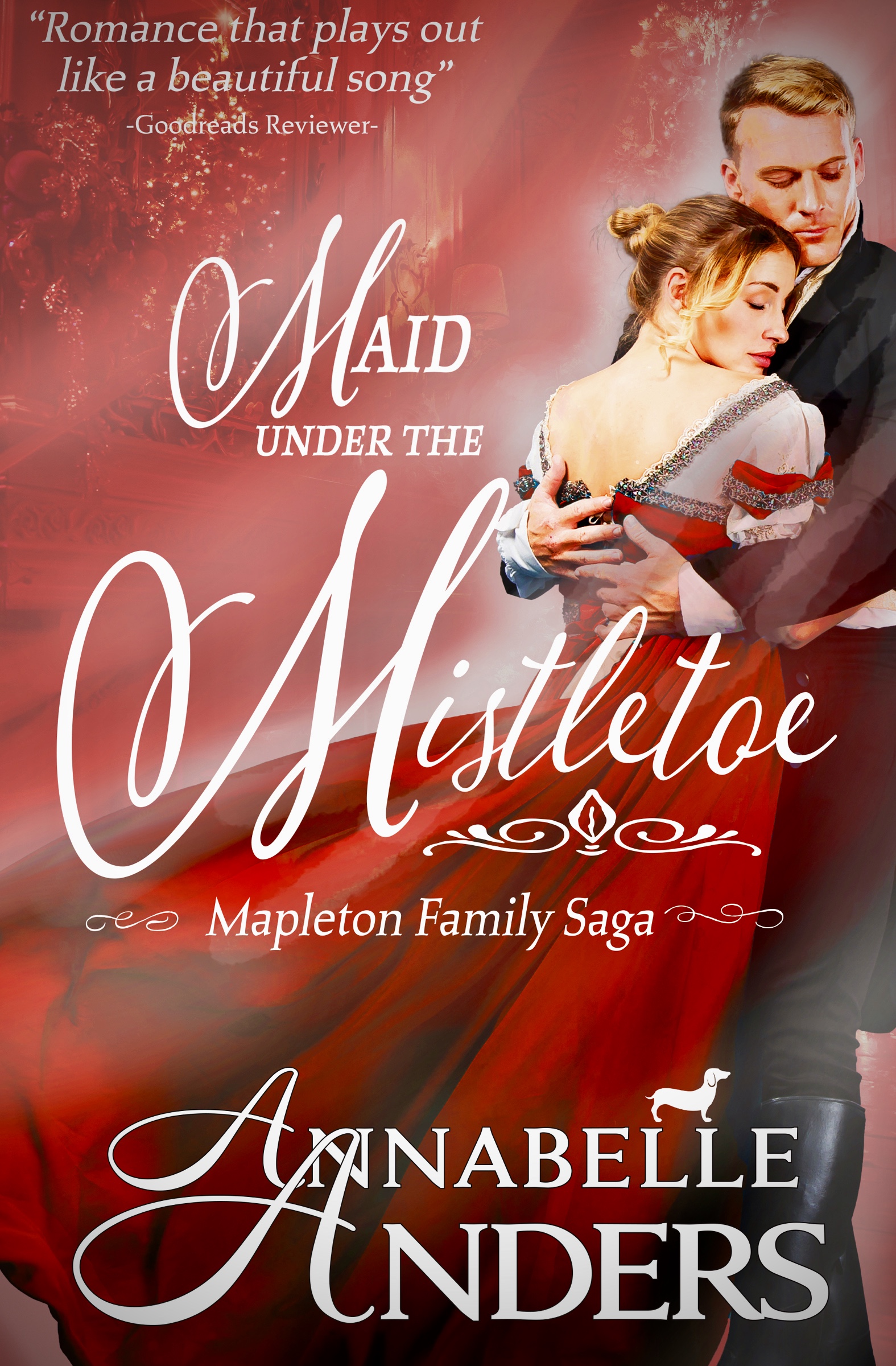 Maid Under the Mistletoe book cover