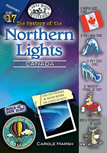 The Mystery of the Northern Lights (Canada) book cover