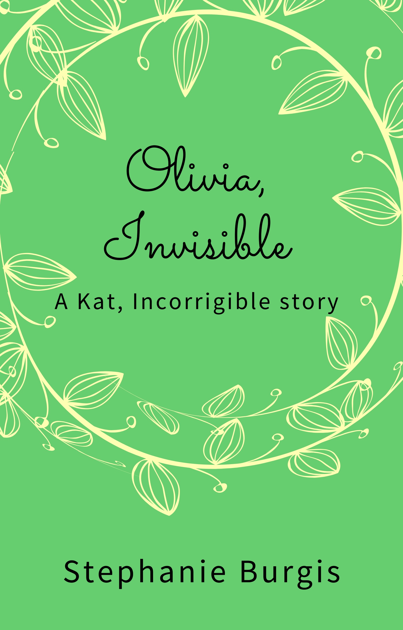 Olivia, Invisible book cover