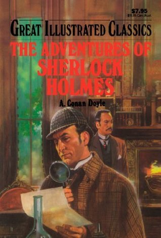 The Adventures of Sherlock Holmes book cover