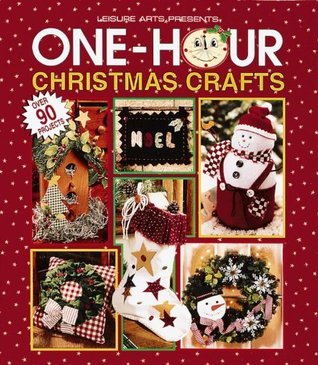 One-Hour Christmas Crafts book cover