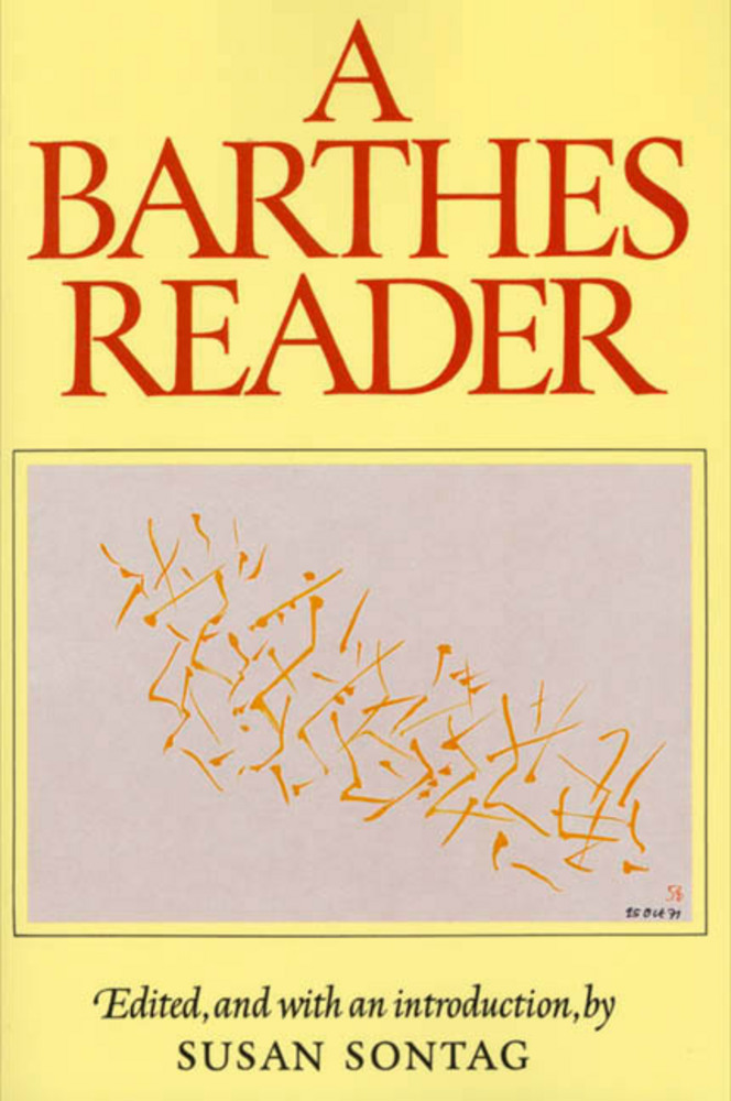 A Barthes Reader book cover