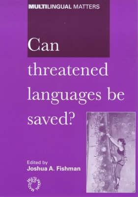 Can Threatened Languages Be Saved? book cover