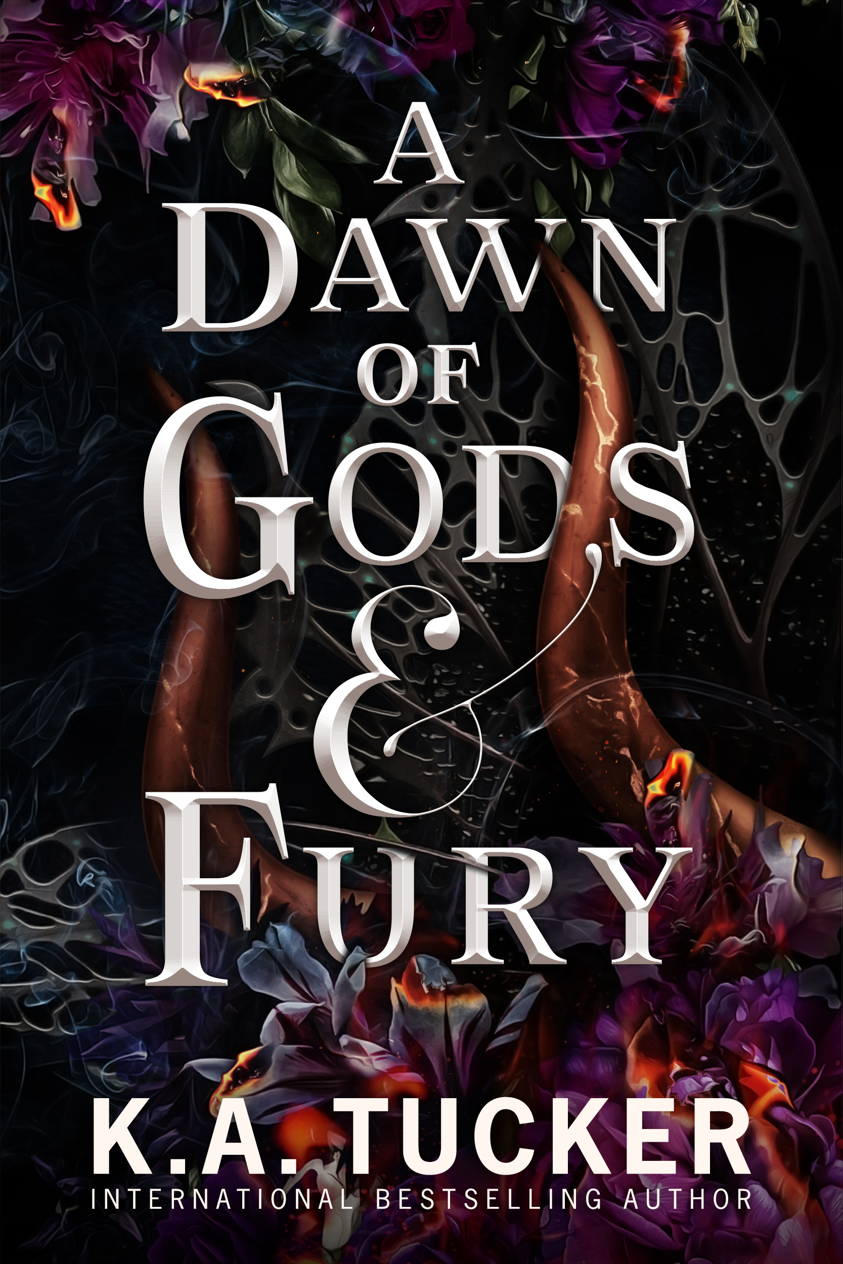 Une aube de dieux et de fureur book cover