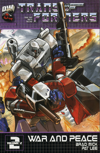 Transformers Generation One book cover 3