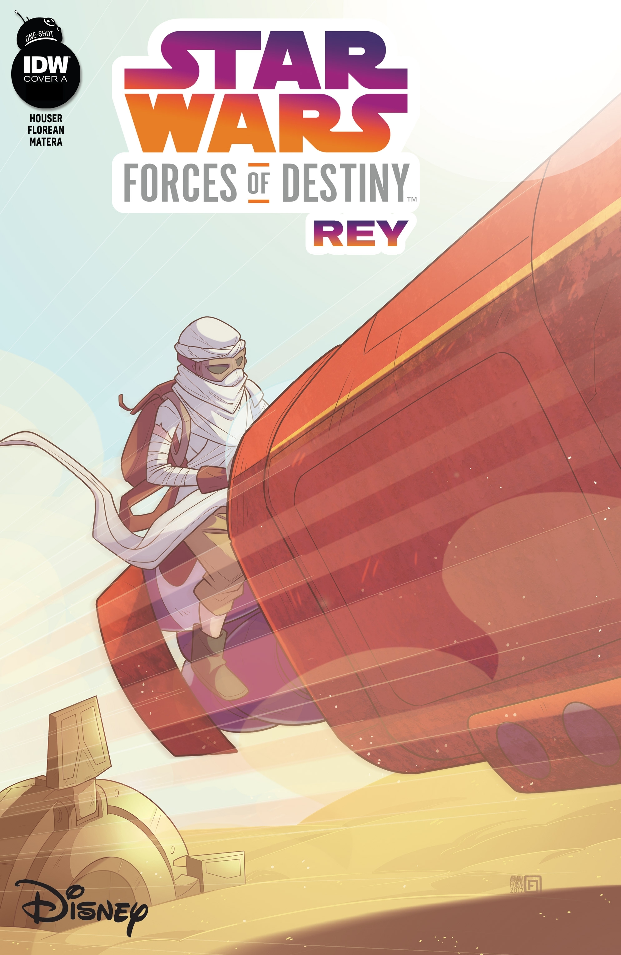 Star Wars: Forces of Destiny (IDW comics) book cover 2