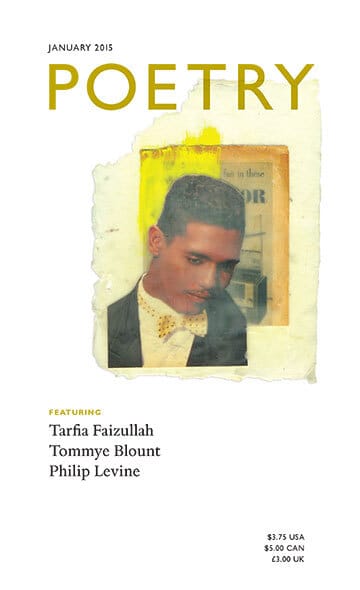 Poetry Magazine. January 2015 book cover
