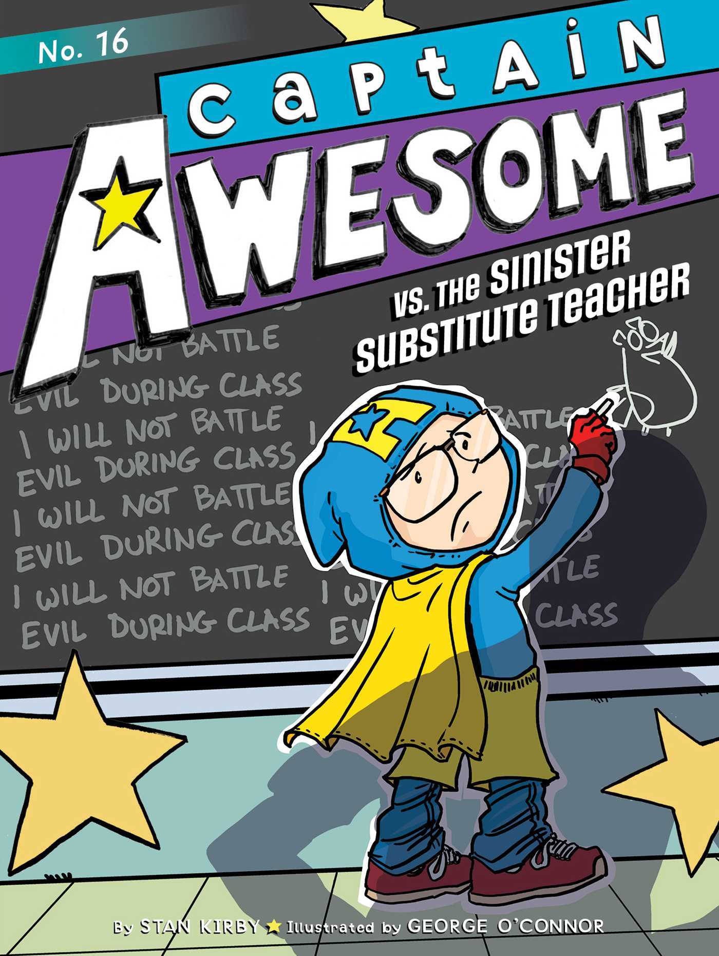 Captain Awesome vs. the Sinister Substitute Teacher book cover