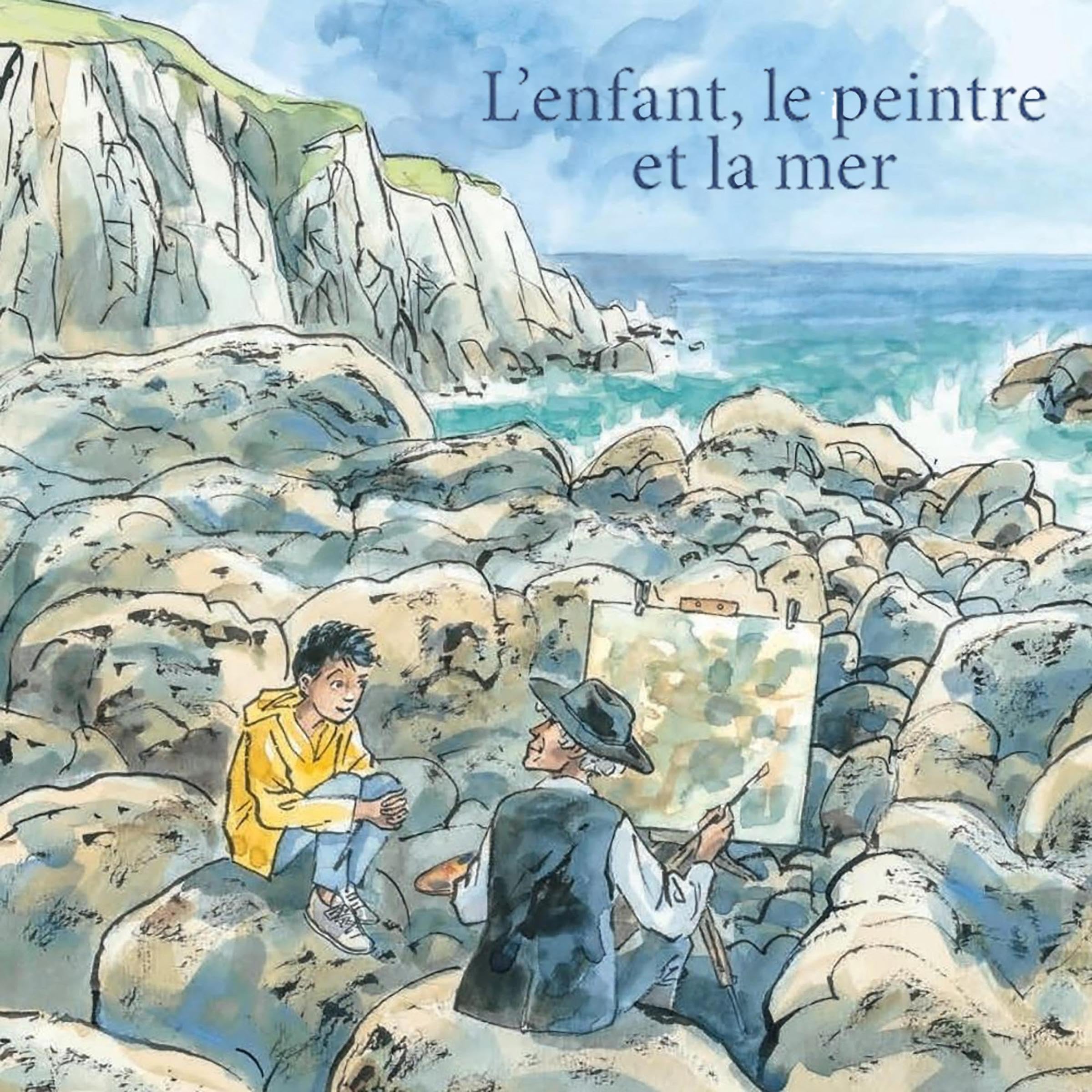 L'enfant, le peintre et la mer book cover