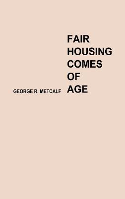 Fair Housing Comes of Age book cover