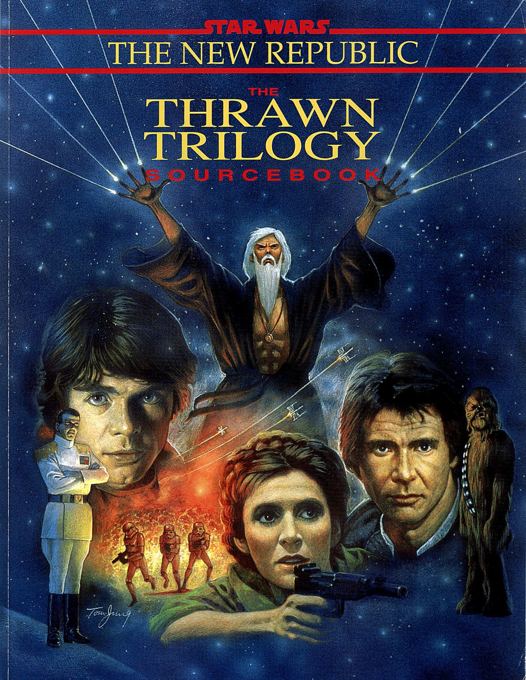 The Thrawn Trilogy Sourcebook book cover