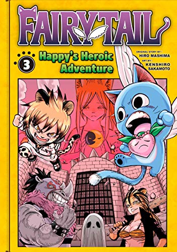 Fairy Tail: Happy's Heroic Adventure book cover 3