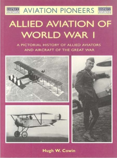 Allied Aviation of World War I book cover