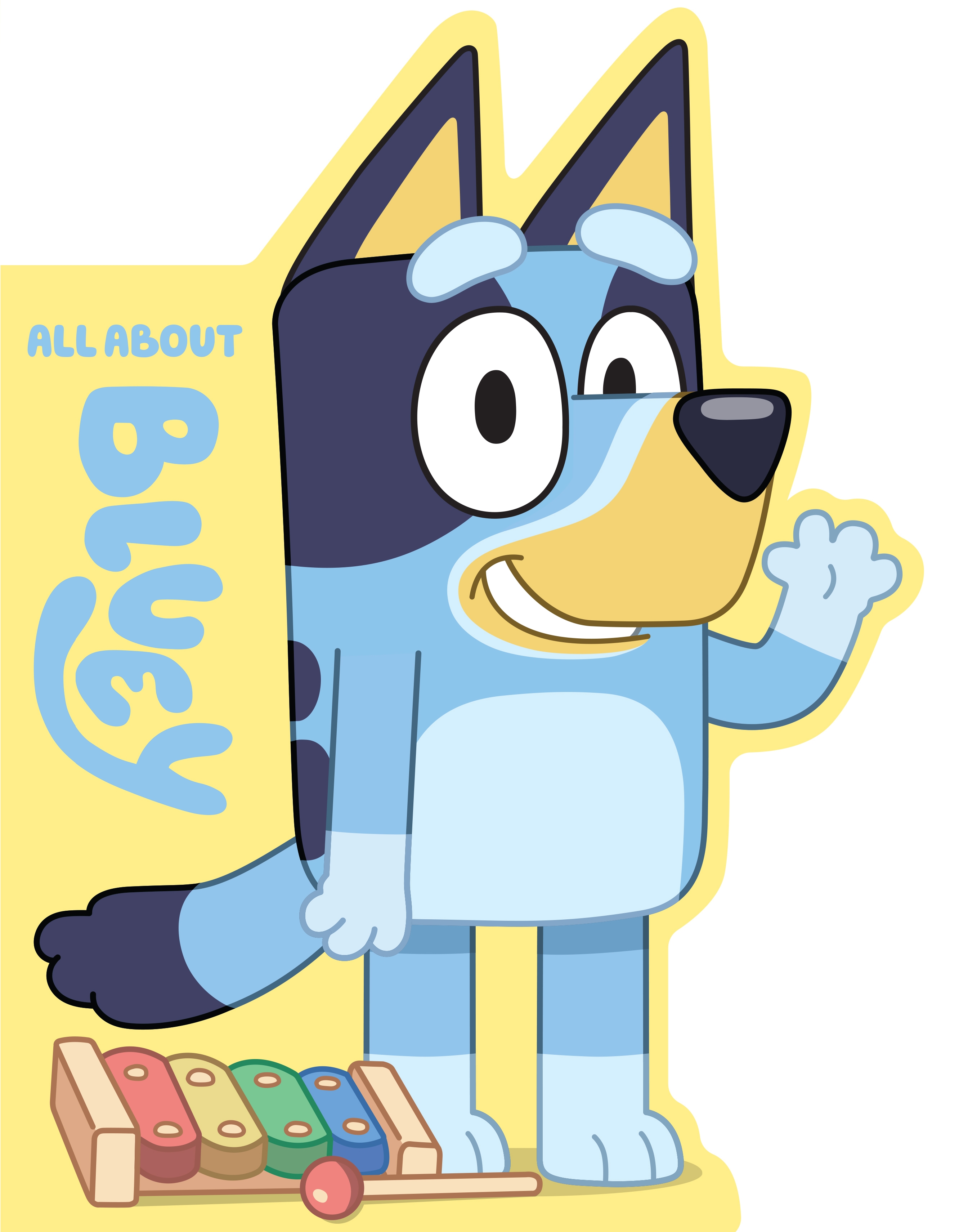 All About Bluey book cover