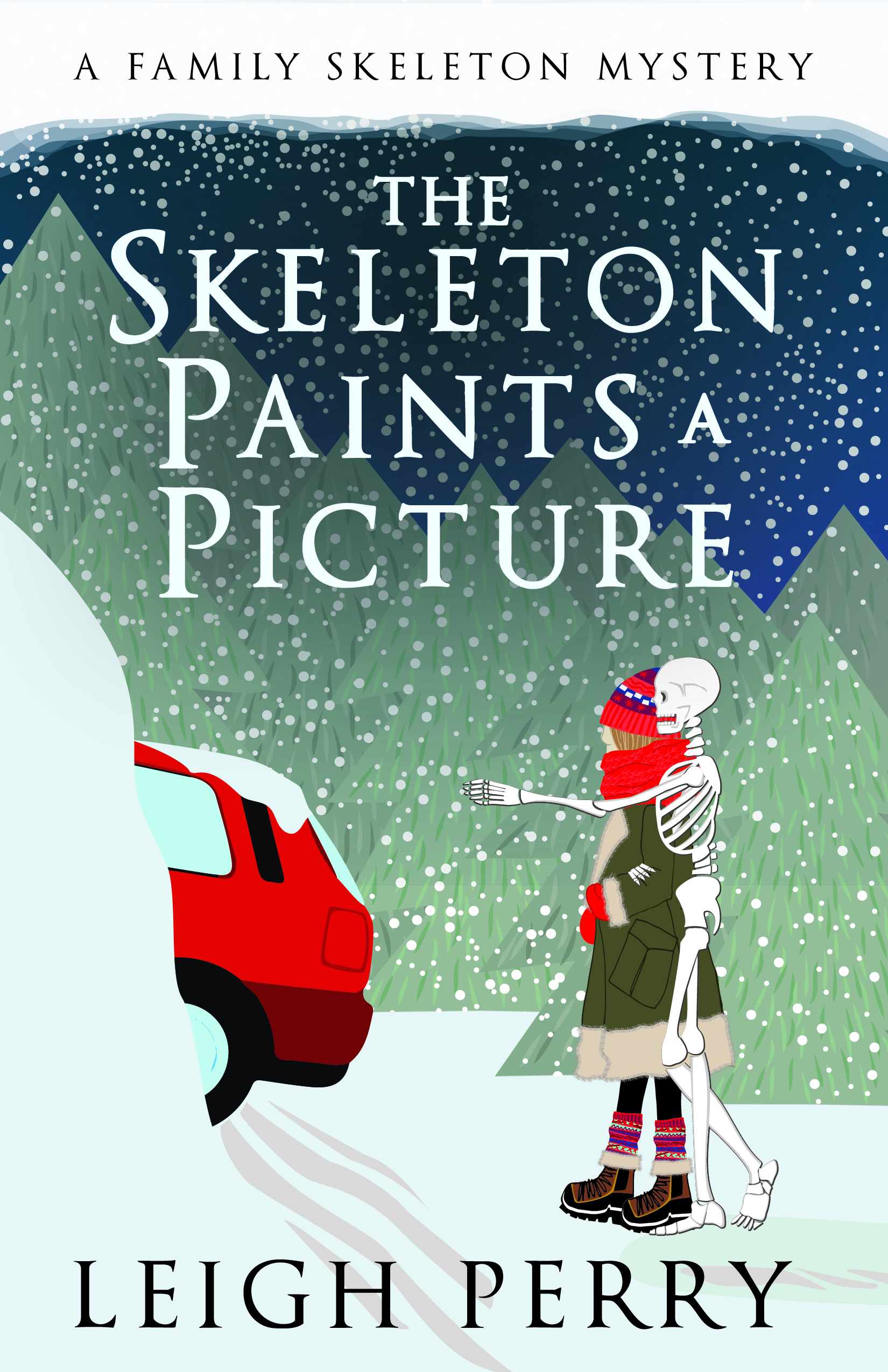 The Skeleton Paints a Picture book cover