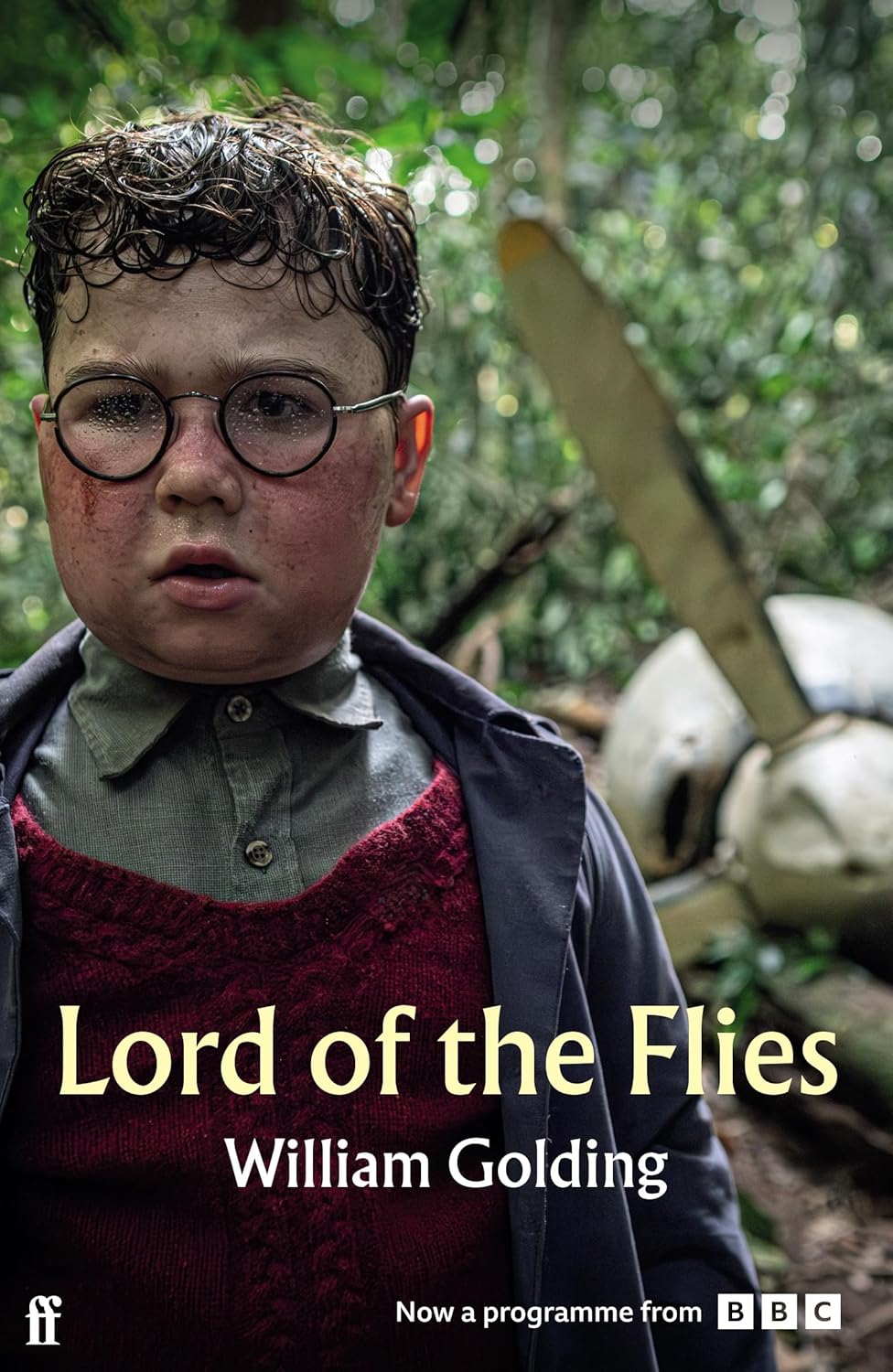 Lord of the Flies TV book cover