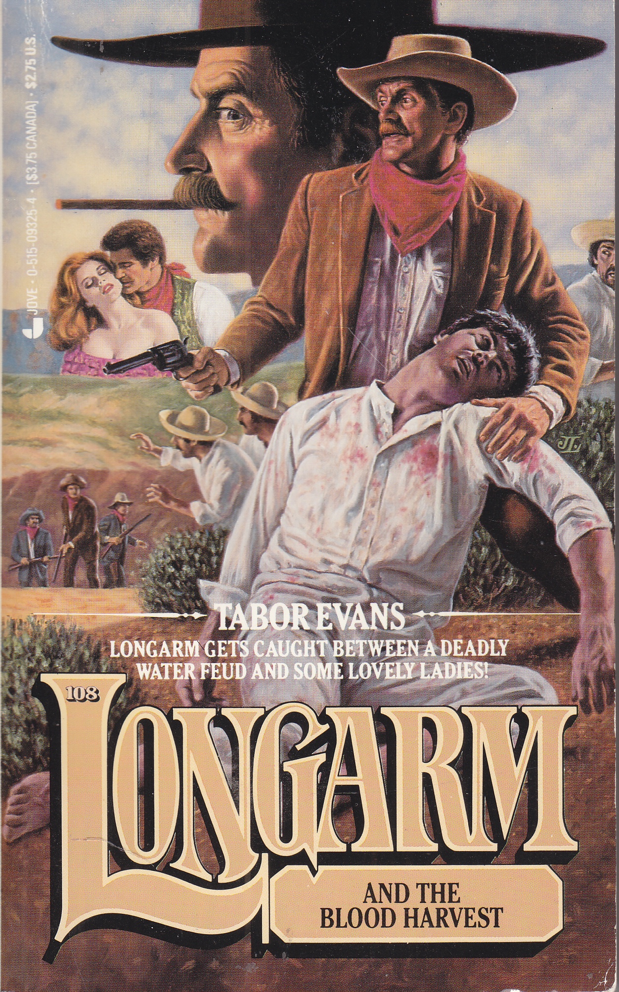 Longarm and the Blood Harvest book cover