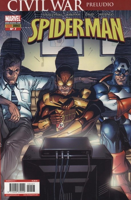 Spiderman Volumen 7 book cover 3