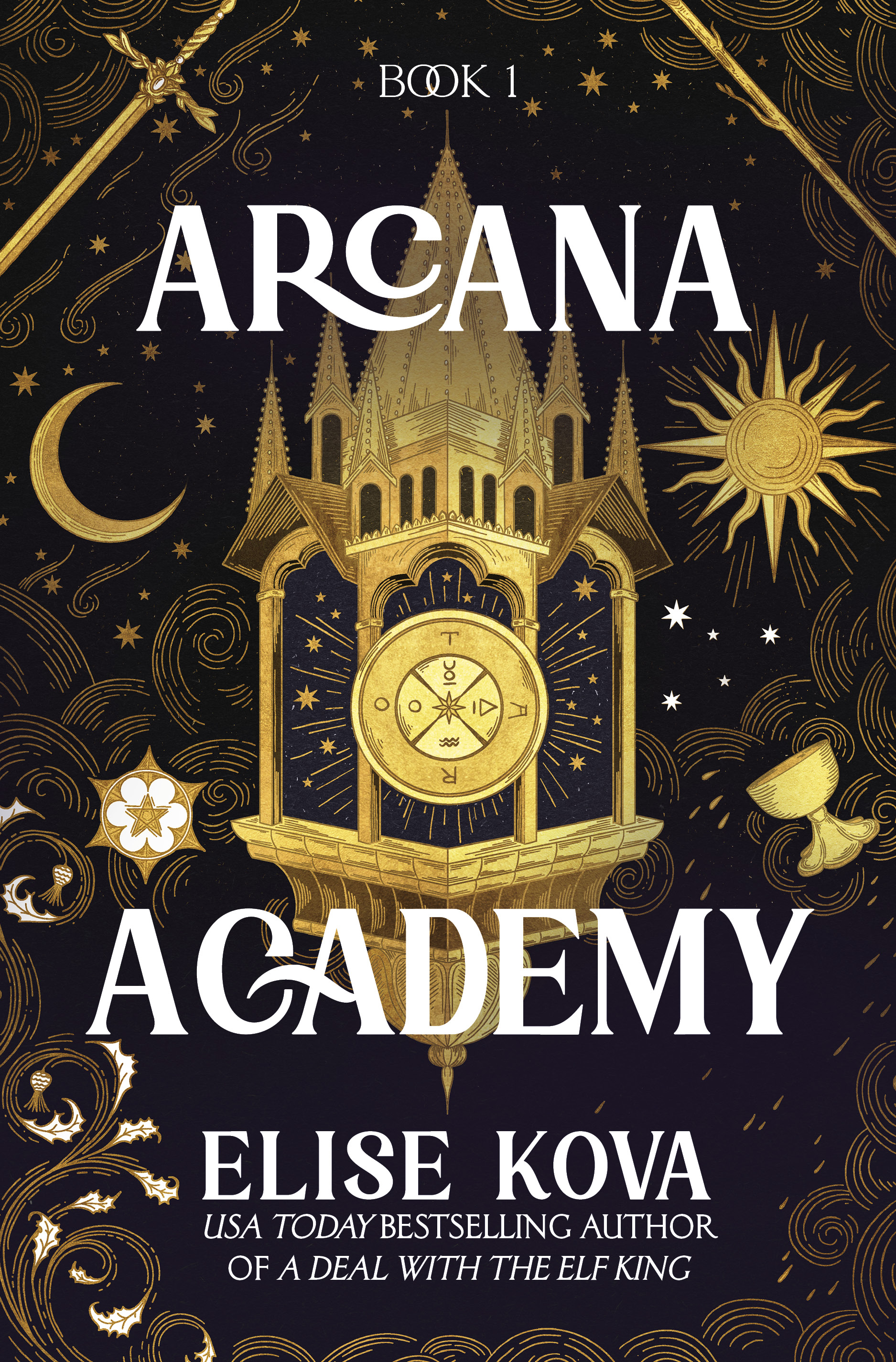 Arcana Academy book cover 1