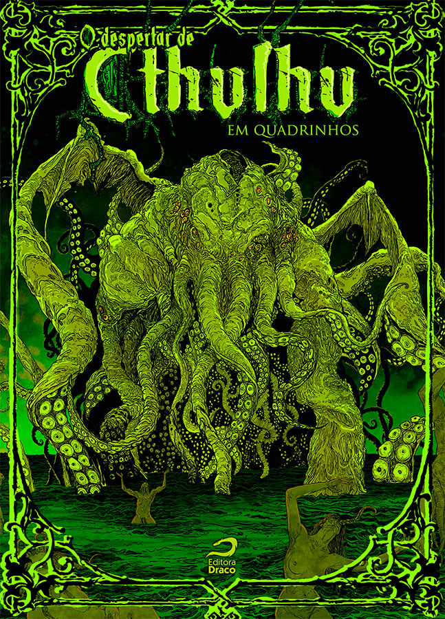 O Despertar de Cthulhu em Quadrinhos book cover