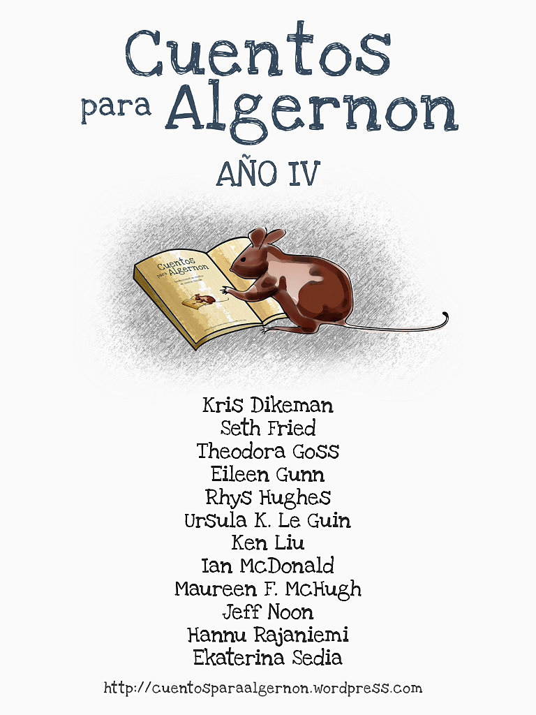 Cuentos para Algernon: book cover 3