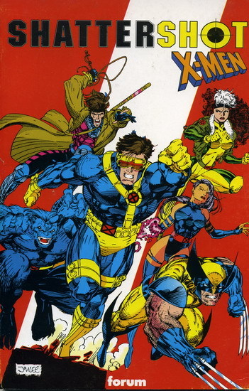 Shatter Shot X men book cover