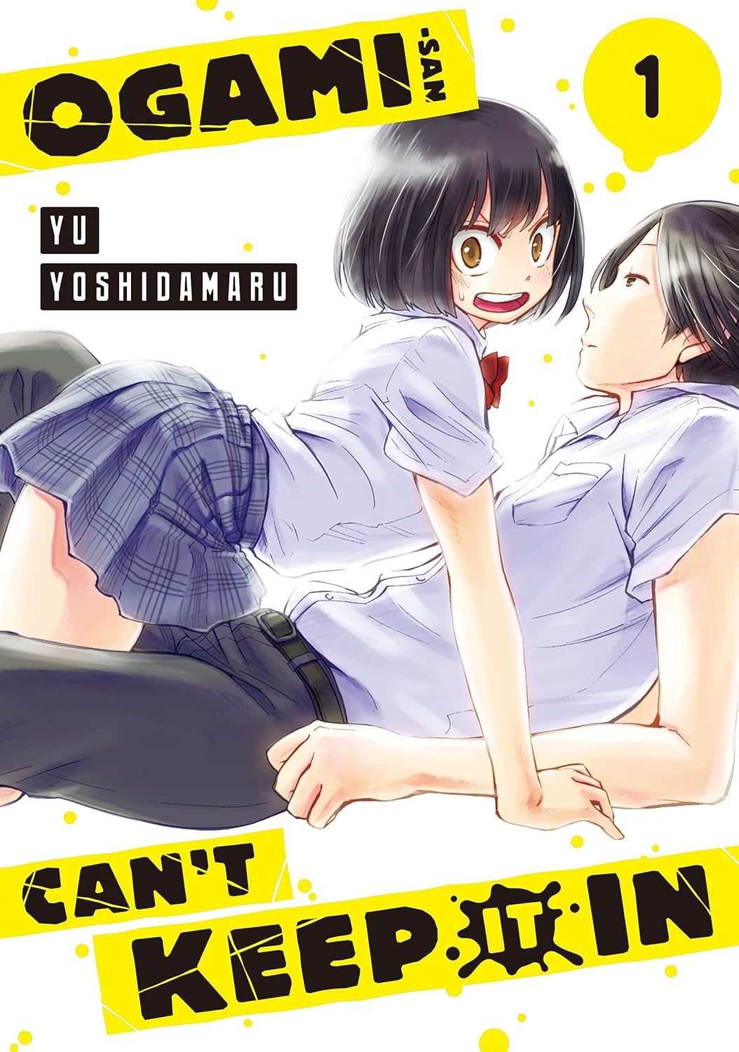 Ogami-san Can't Keep It In book cover 2