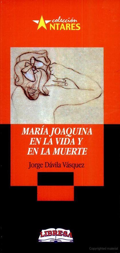 María Joaquina en la vida y en la muerte book cover