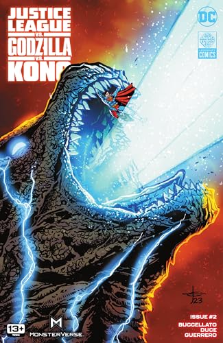 Justice League vs. Godzilla vs. Kong book cover 2