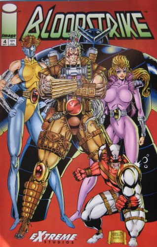 BLOODSTRIKE #4, October 1993 book cover
