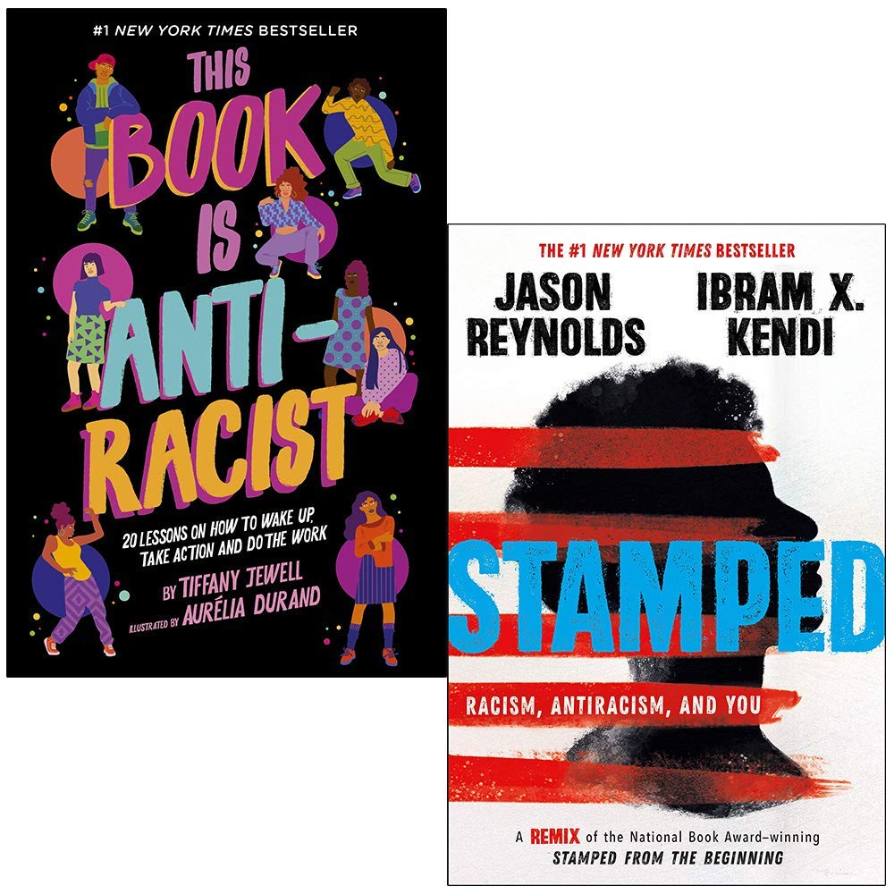 This Book Is Anti-Racist / Stamped book cover