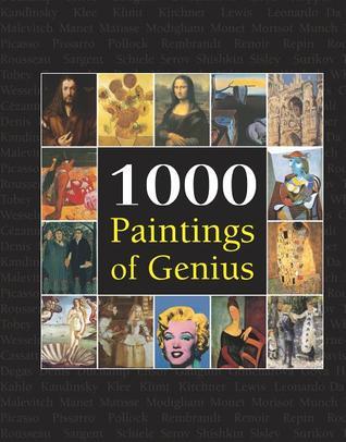 1000 Paintings of Genius book cover