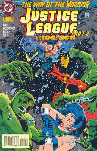 Justice League America (1987-1996) #101 book cover