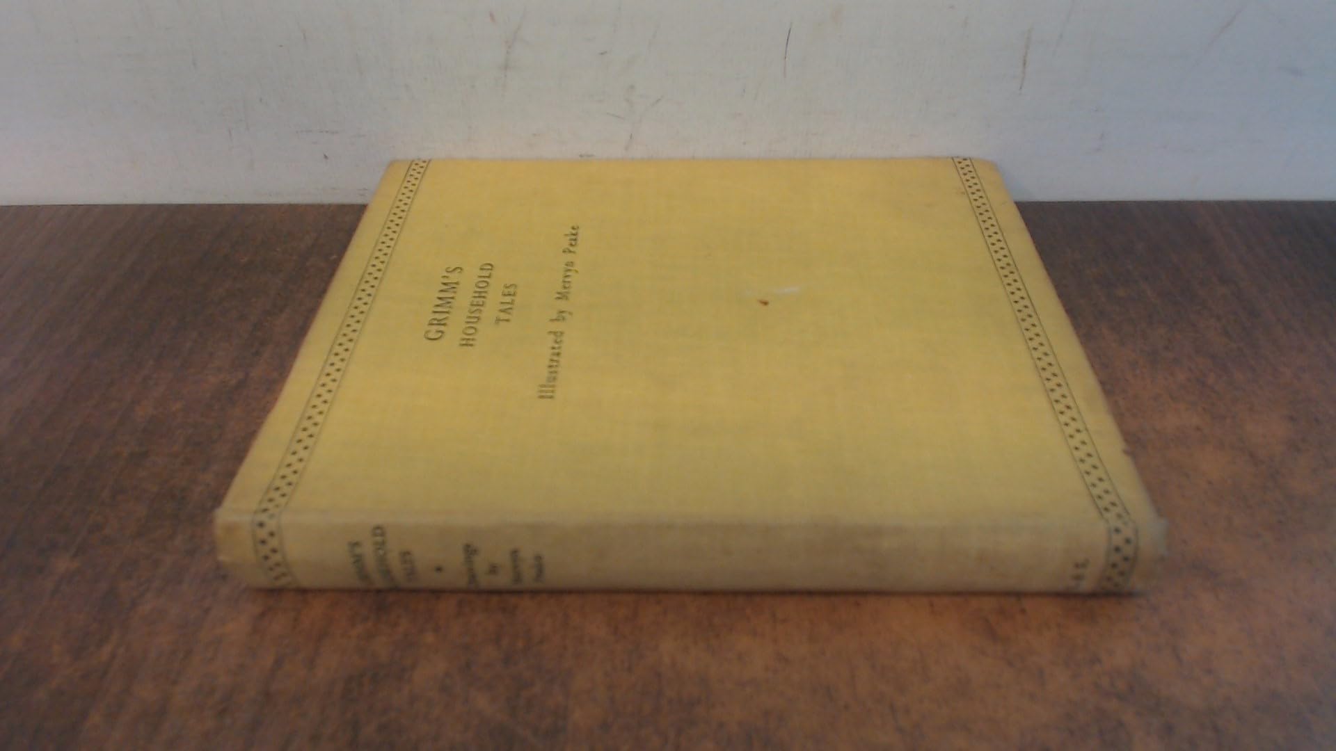 Grimm's Household Tales with illustrations by Mervyn Peake book cover