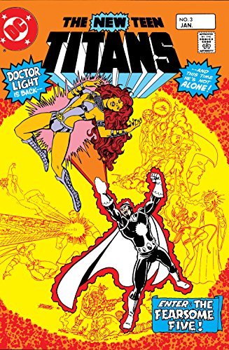 New Teen Titans (1980) book cover 3