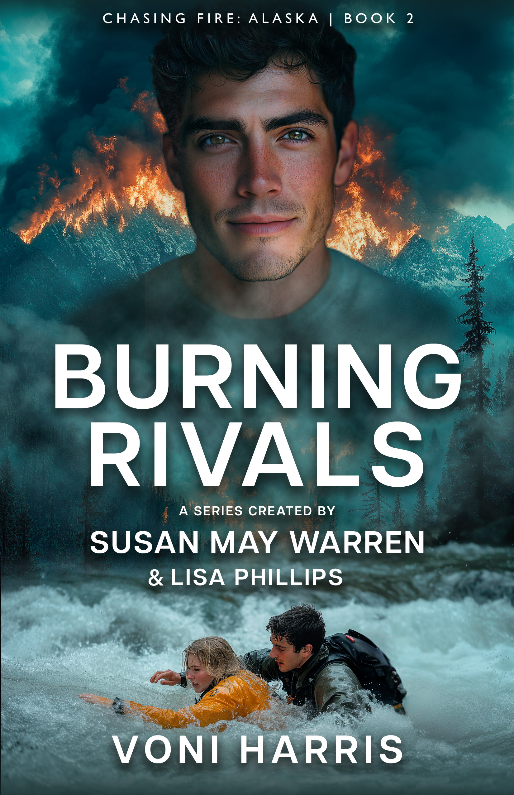 Chasing Fire: Alaska book cover 2